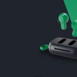 Fones de ouvido sem fio mini Mighty Findable Dime 2 True azul escuro/verde 4J0Z4N29 Skullcandy