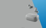 fones de ouvido sem fio verdadeiros com tecnologia premium atualizável cinza claro/azul 4J0Z4N10 Skullcandy - Image 2