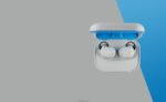 fones de ouvido sem fio verdadeiros com tecnologia premium atualizável cinza claro/azul 4J0Z4N10 Skullcandy - Image 4
