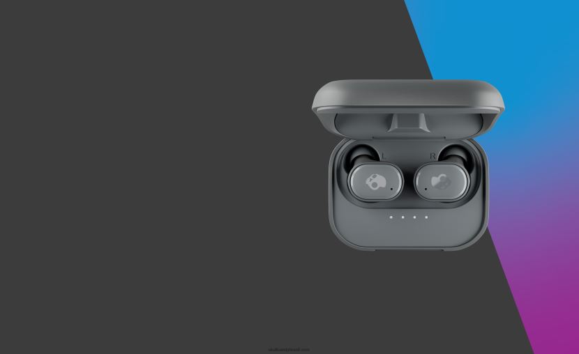 fones de ouvido sem fio verdadeiros com tecnologia premium atualizável cinza frio 4J0Z4N11 Skullcandy - Image 4
