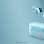 fones de ouvido verdadeiramente sem fio perfeitamente simples sesh evo true wireless azul branqueado 4J0Z4N22 Skullcandy