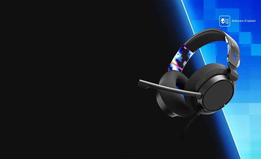 jogos avançados ajustados para você fone de ouvido para jogos com fio multiplataforma slyr pro digihype azul 4J0Z4N53 Skullcandy - Image 1
