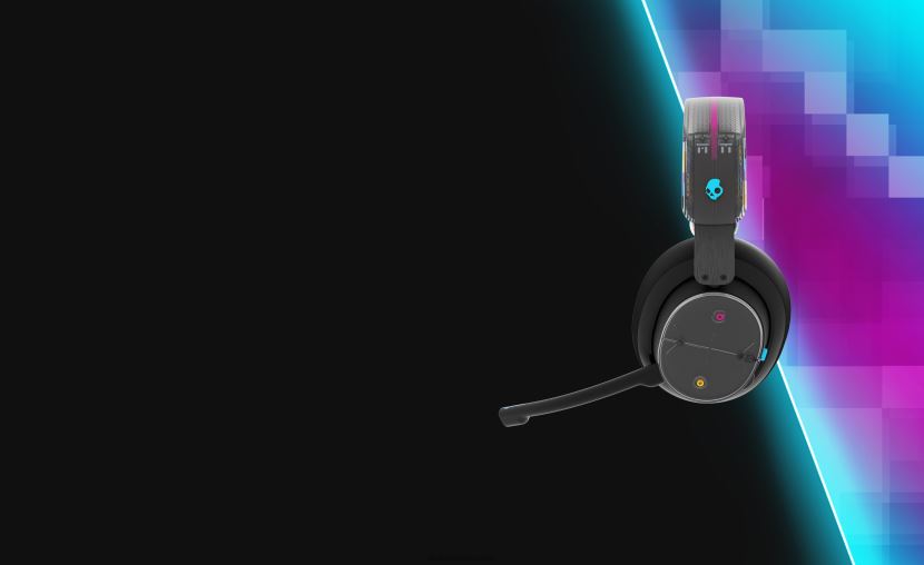 jogos sem fio ajustados para você headset para jogos sem fio multiplataforma plyr digihype preto 4J0Z4N50 Skullcandy - Image 4
