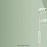 os fones de ouvido originais essenciais ink'd + com microfone menta fresca 4J0Z4N34 Skullcandy