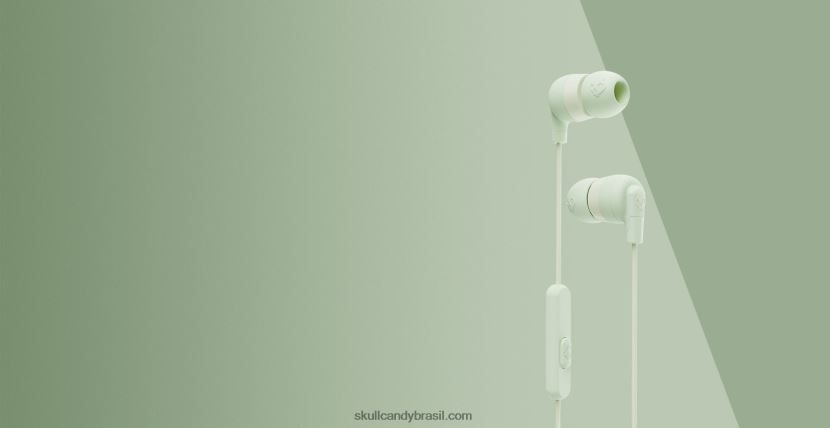 os fones de ouvido originais essenciais ink'd + com microfone menta fresca 4J0Z4N34 Skullcandy - Image 1