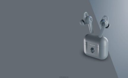 sem fios sem ruído indy e cancelamento de ruído sem fio verdadeiro cinza frio 4J0Z4N4 Skullcandy