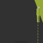 seu caminho para a linha de energia + cabo de carregamento trançado frio cinza/amarelo 4J0Z4N45 Skullcandy