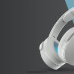 simplicidade sem fio com som superior fones de ouvido sem fio hesh evo cinza claro/azul 4J0Z4N67 Skullcandy