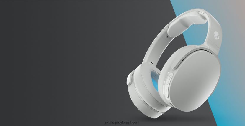simplicidade sem fio com som superior fones de ouvido sem fio hesh evo cinza claro/azul 4J0Z4N67 Skullcandy - Image 1