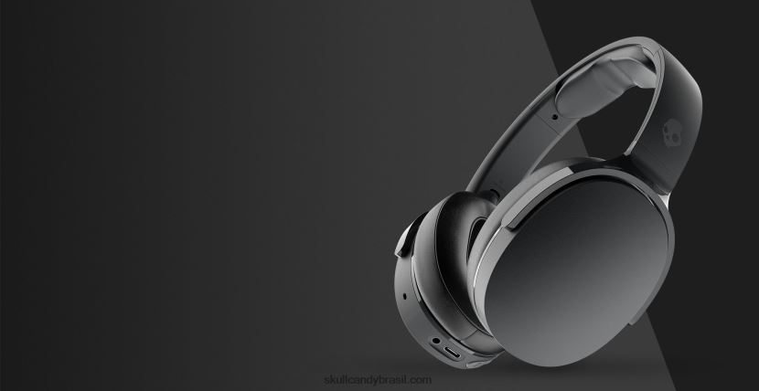 simplicidade sem fio com som superior fones de ouvido sem fio hesh evo verdadeiro Preto 4J0Z4N66 Skullcandy - Image 1