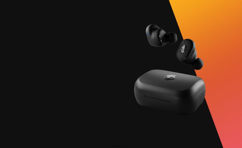 tecnologia atualizável carregamento sem fio grind combustível verdadeiro fones de ouvido sem fio preto/laranja 4J0Z4N7 Skullcandy - Image 2